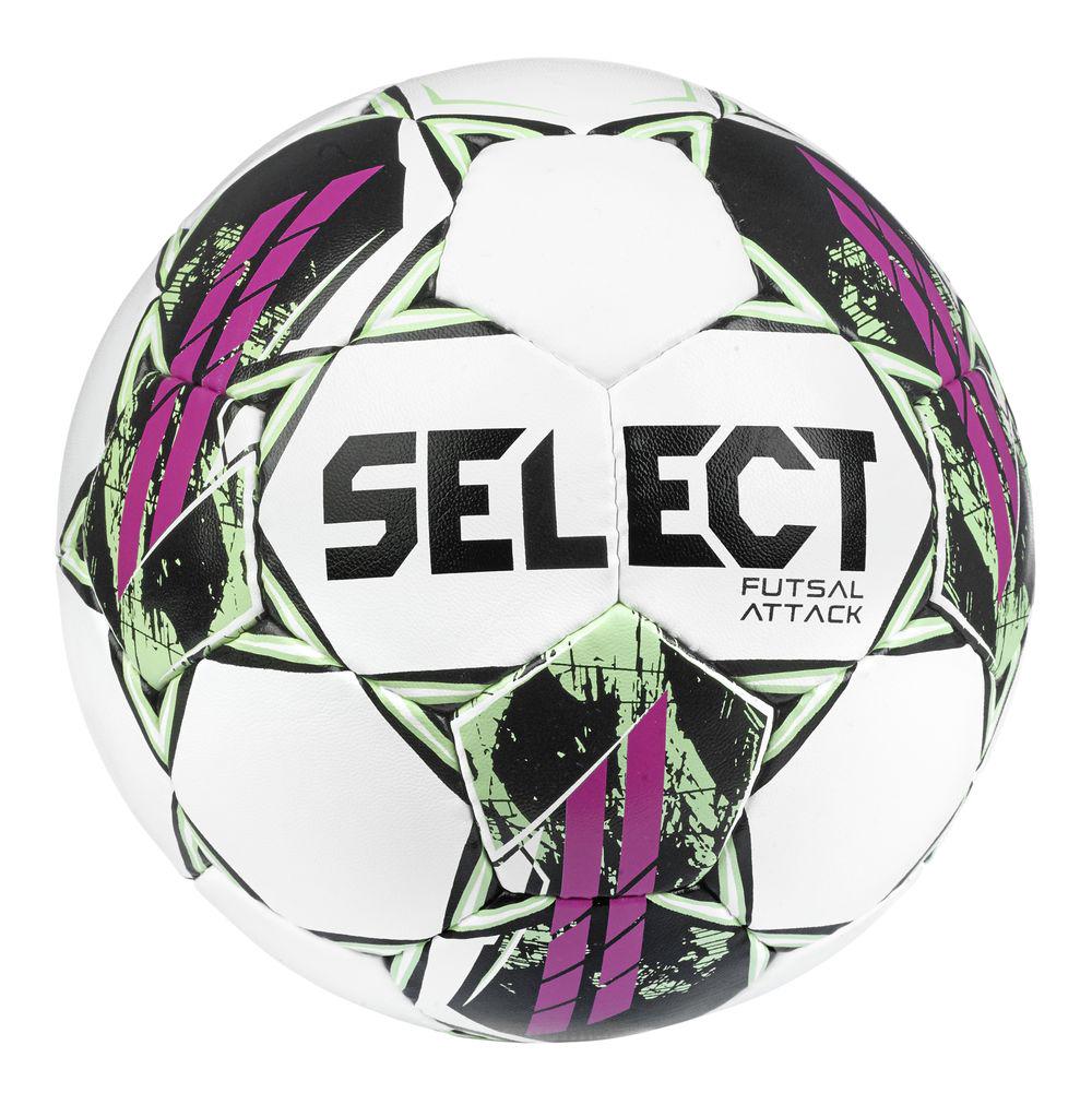 Мяч для футзала Select Futsal Attack v22 №4 Белый/Розовый (419)