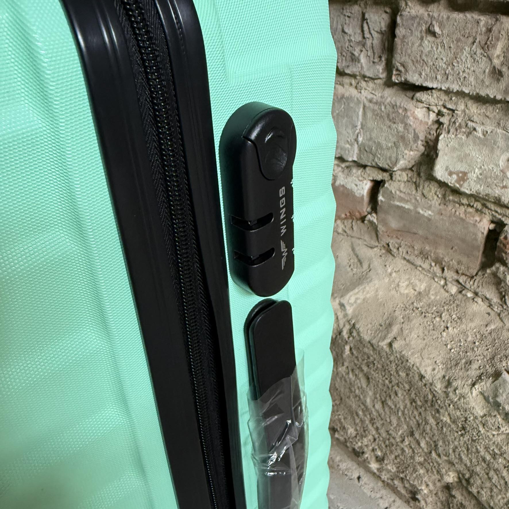 Чемодан Wings PEA01 дорожный S М'ятный (26557645) - фото 7 Чемодан Wings PEA01 дорожный S М'ятный (26557645) - фото 7