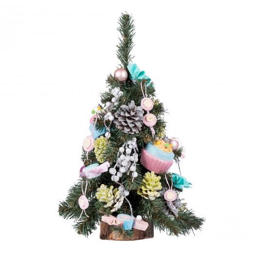 Елка Novogod’Ko с украшениями Маршмеллоу 0,45 м (904541)