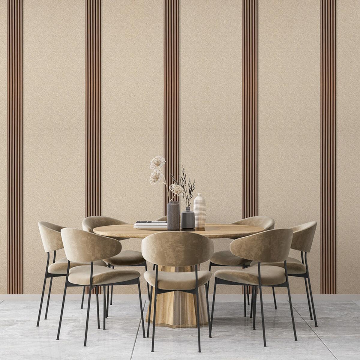 Обои самоклеящиеся 2800х500х2мм Бежевый меланж SW-00002062 - фото 7