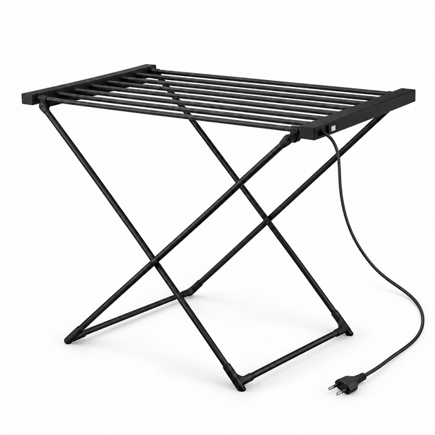 Сушилка для белья электрическая Zerix Comfort EDC-5293-BLACK 120W 220-240V (ZX6217)