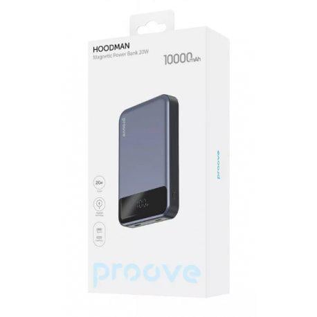 Повербанк Proove Hoodman Magnetic 20W 10000 mAh Gray (PBH120010003) - фото 3