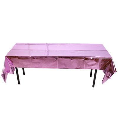 Скатерть клеенка из фольги 270x100 см Розовый (35712/3) - фото 4 Скатерть клеенка из фольги 270x100 см Розовый (35712/3) - фото 4