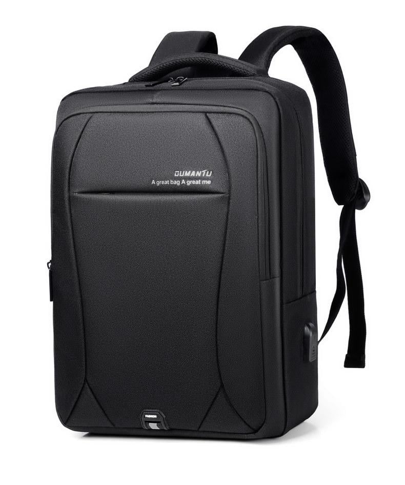 Рюкзак Oumantu 2101-1 для ноутбука противоударный USB-порт 15,6" Черный (IBN044B) Рюкзак Oumantu 2101-1 для ноутбука противоударный USB-порт 15,6" Черный (IBN044B)