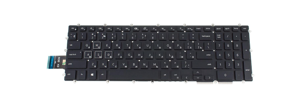 Клавіатура для ноутбука Dell Inspiron 7773 (0KX8XW)