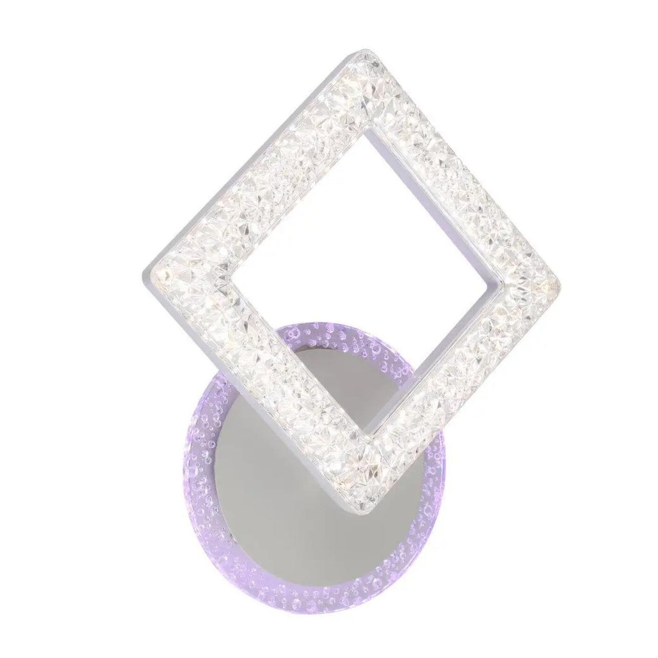 Бра світлодіодне Sirius 30W з підсвічуванням 3000-6500K Білий (G 2725/1 WT 30W)