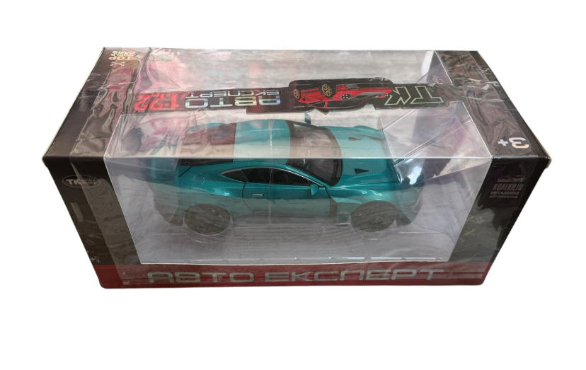 Машинка TX 41222 Авто Експерт металопластик масштаб 1:22 світло звук інерція відчиняються двері багажник та капот
