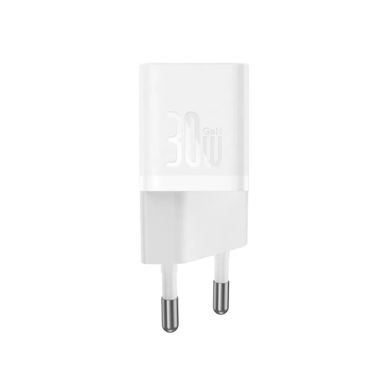 Зарядное устройство для телефона BASEUS GaN5 Fast Charger mini 1C 30W EU White (19118)