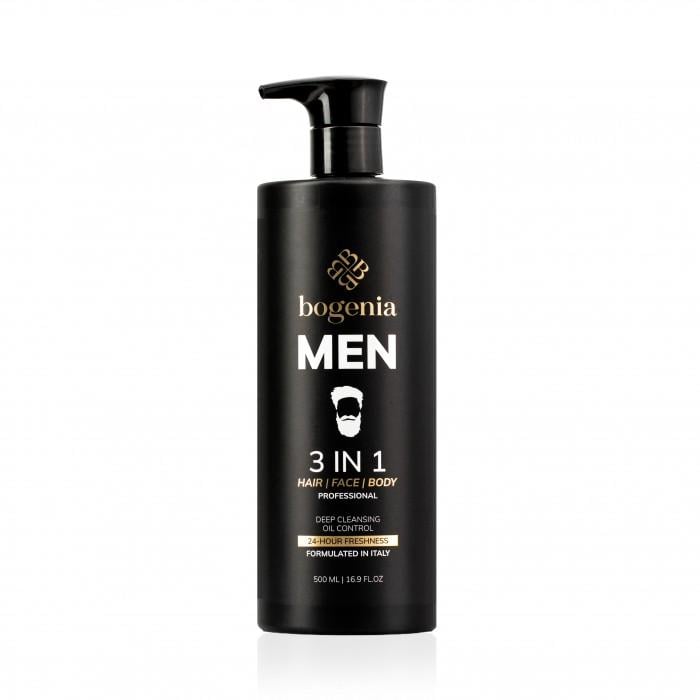 Набір чоловічий Bogenia 3в1 Hair/Face/Body Wash Набір чоловічий Bogenia 3в1 Hair/Face/Body Wash