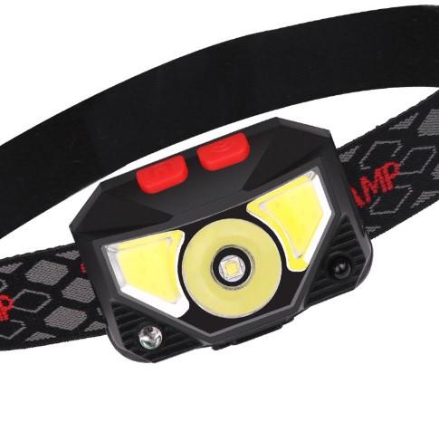 Налобный фонарь XANES 826A c датчиком движения (5721933) - фото 3 Налобный фонарь XANES 826A c датчиком движения (5721933) - фото 3