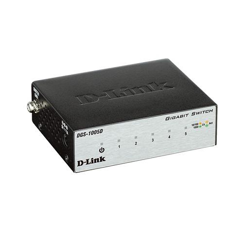 Коммутатор D-Link DGS-1005D Черный (13826732) - фото 2