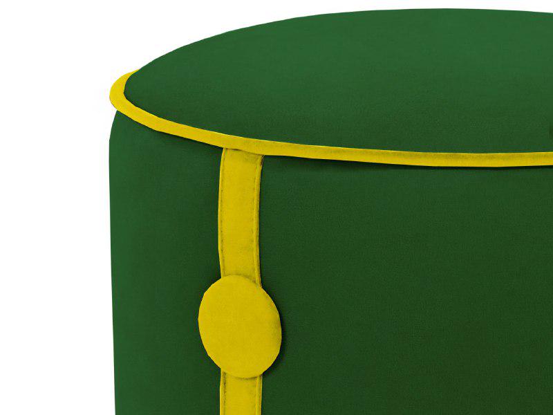 Пуф Round-2 33х46х33 см Зелений (Арт. 71) - фото 2 Пуф Round-2 33х46х33 см Зелений (Арт. 71) - фото 2