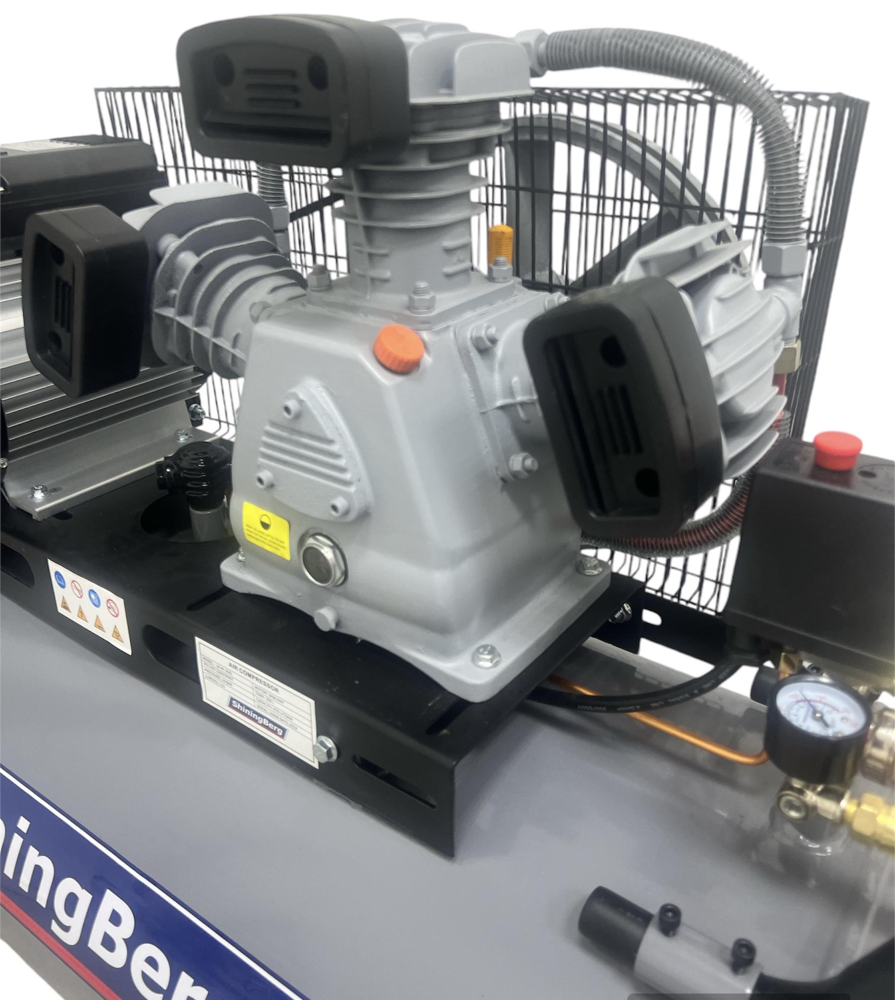 Компресор поршневий ShiningBerg LB40-200L 200 л 230 В - фото 7