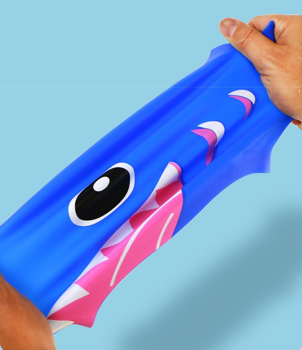 Шапочка для плавания детская Renvo Sentani JR OSFM Синий/Розовый (1SC300-04) - фото 4