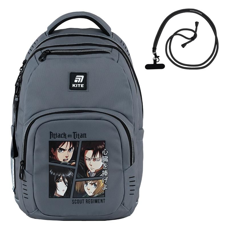 Рюкзак KITE Education Teens Attack on Titan AT25-903L