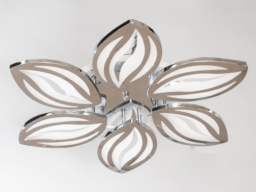 Люстра потолочная Octav с диммером и разноцветным LED подсветкой 105 Вт