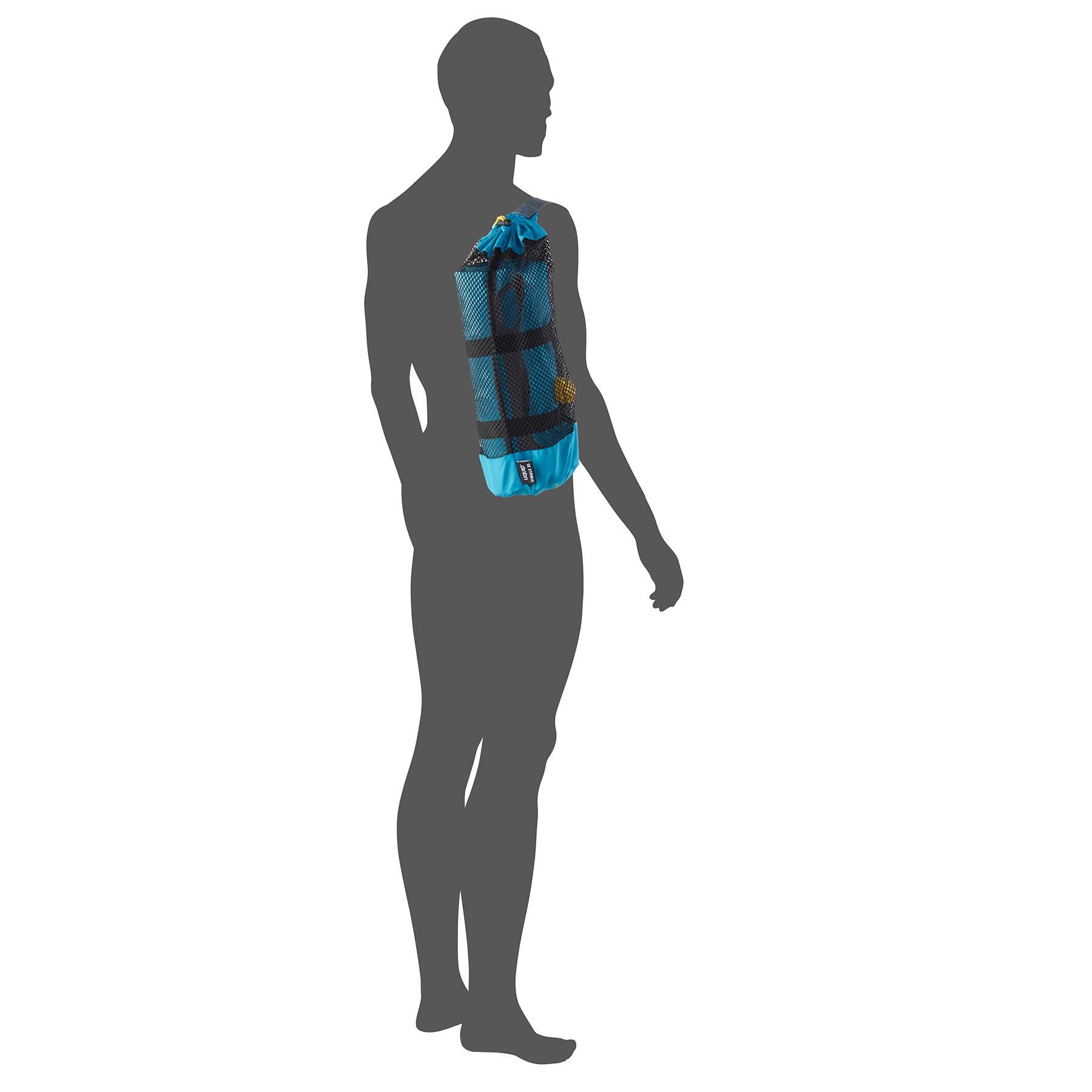 Надувной матрас Uquip Betty Single XL Petrol/Grey (243107) - фото 3