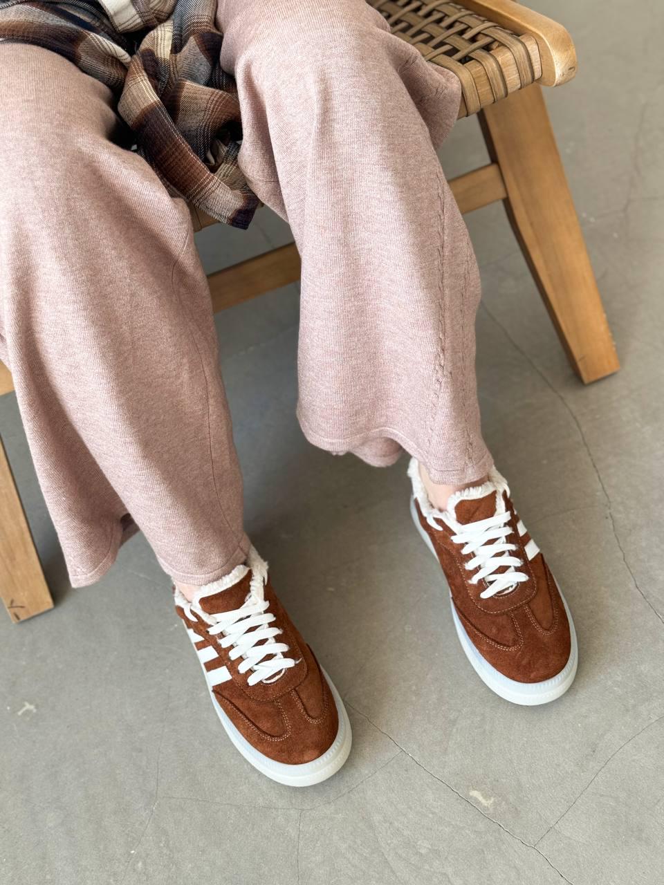 Кеди жіночі на хутрі Maya Shoes р. 36 Рудий (3021/1) - фото 15 Кеди жіночі на хутрі Maya Shoes р. 36 Рудий (3021/1) - фото 15