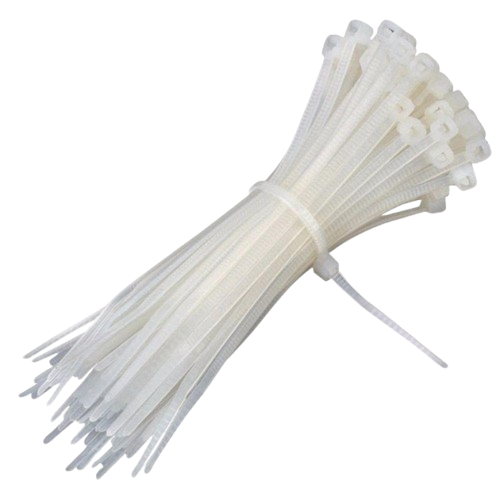 Хомут Courbi 200x4,8 мм 100 шт. Білий (29424676) Хомут Courbi 200x4,8 мм 100 шт. Білий (29424676)