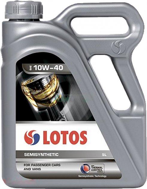 Масло Lotos Semisyntetic SN 10W-40 моторное 5 л