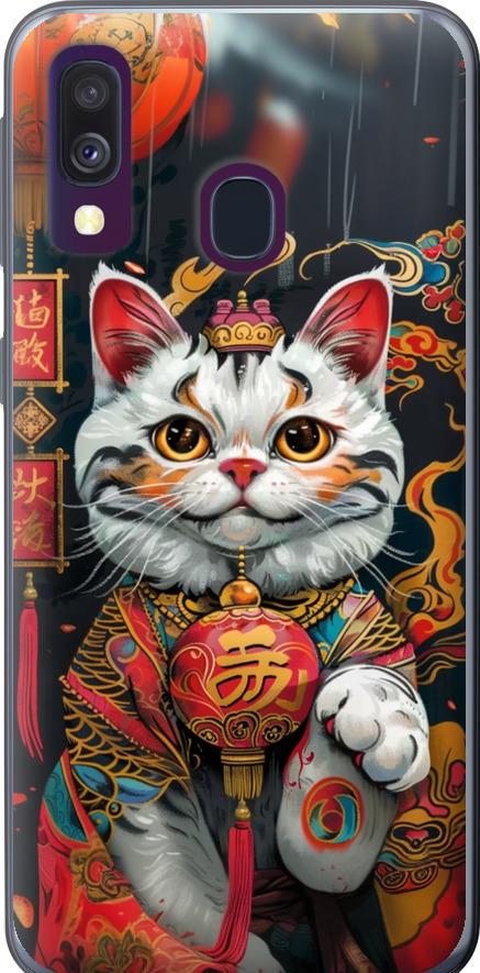 Чехол на Samsung Galaxy A40 2019 A405F China Cat v2 (6135t-1672-42517) Чехол на Samsung Galaxy A40 2019 A405F China Cat v2 (6135t-1672-42517)