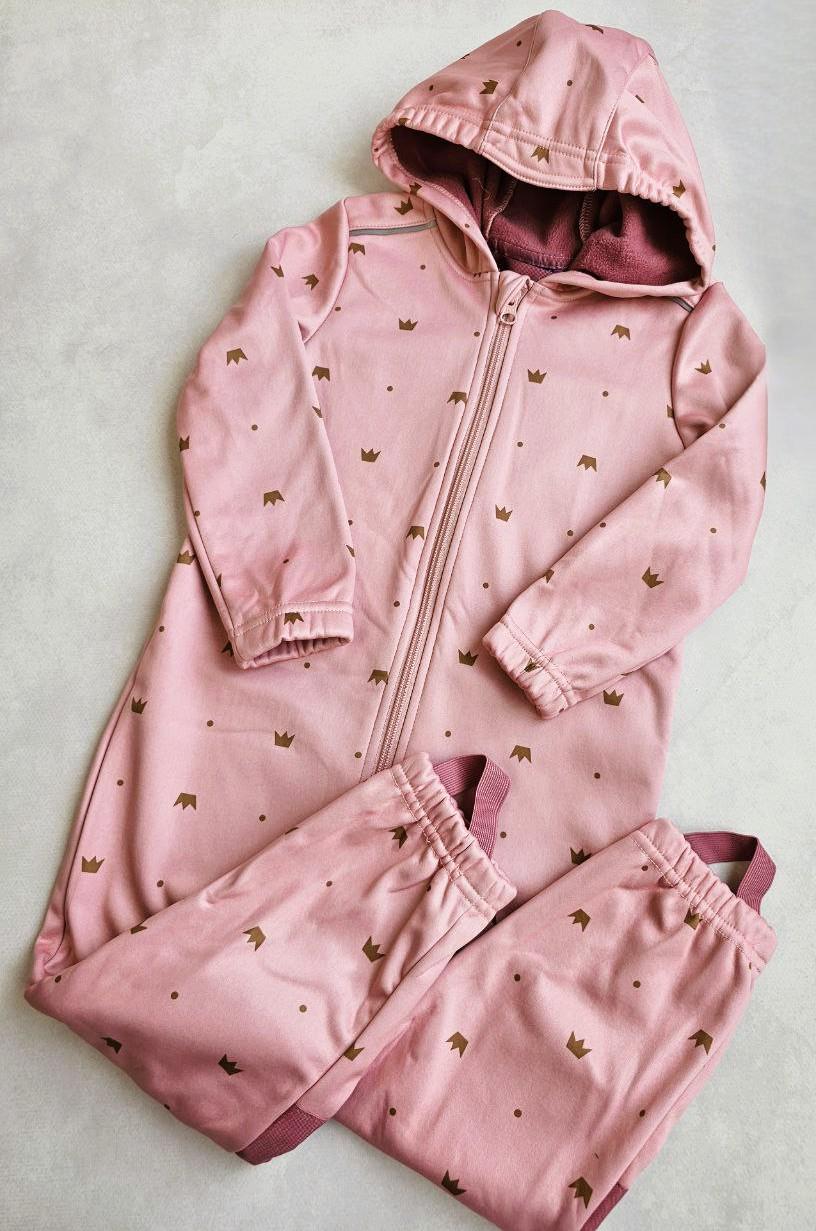 Дождевик-комбинезон для девочки Lupilu софтшел 98-104 см (870191)