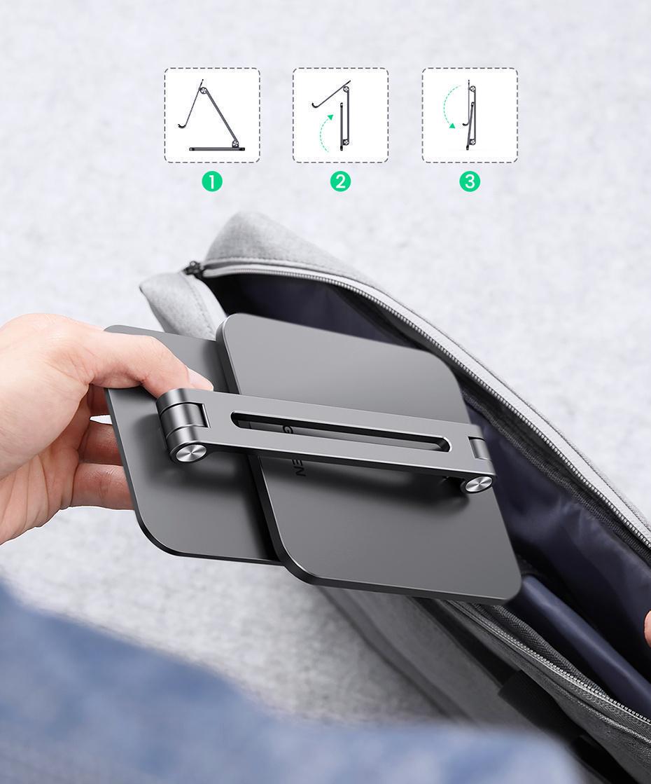 Підставка для планшета Ugreen 12.9" алюмінієва Сірий (40393) - фото 9