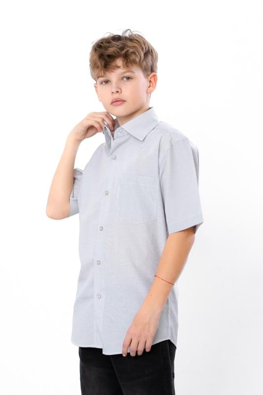 Сорочка дитяча Носи Своє Юніор для хлопчика р. 40 Сірий (10535/25555501)
