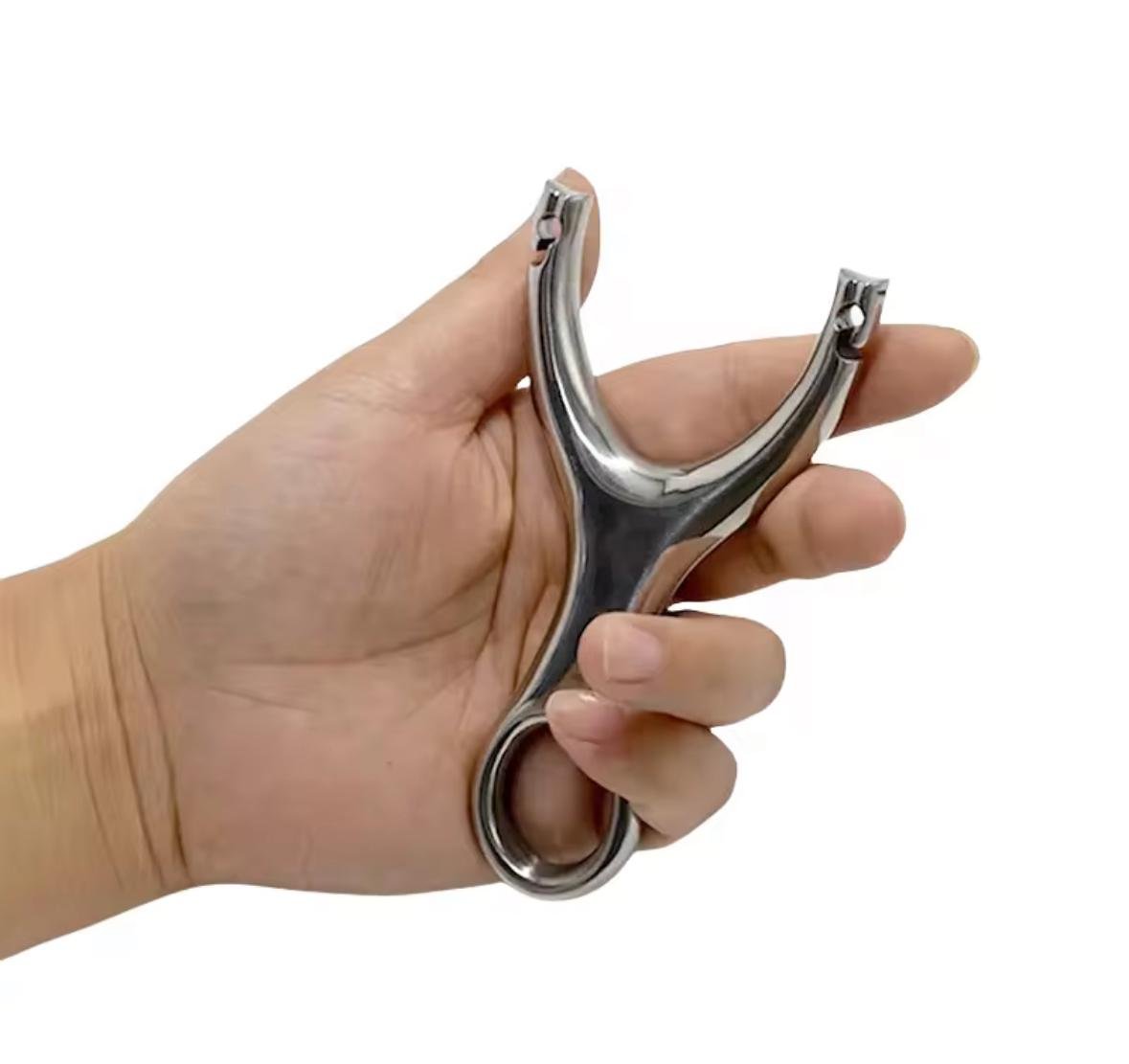 Рогатка металева SFU Mini лита на круглих тягах (0027) - фото 5 Рогатка металева SFU Mini лита на круглих тягах (0027) - фото 5