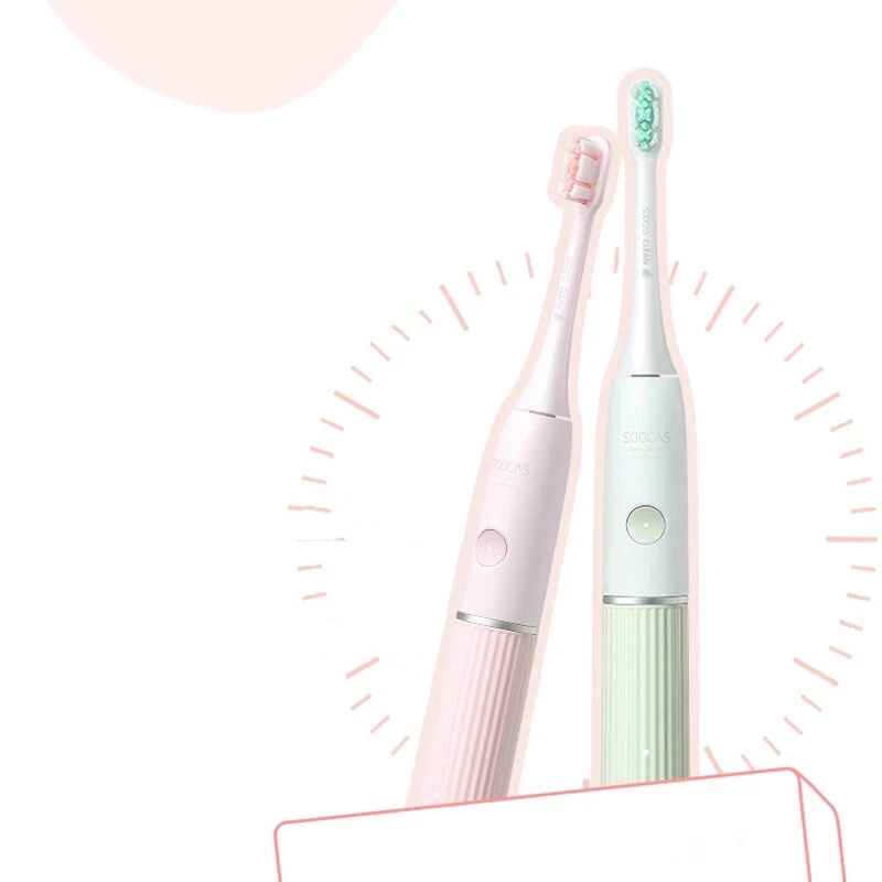 Щітка електрична зубна Sooocas Sonic Electric Toothbrush V2 Green - фото 2