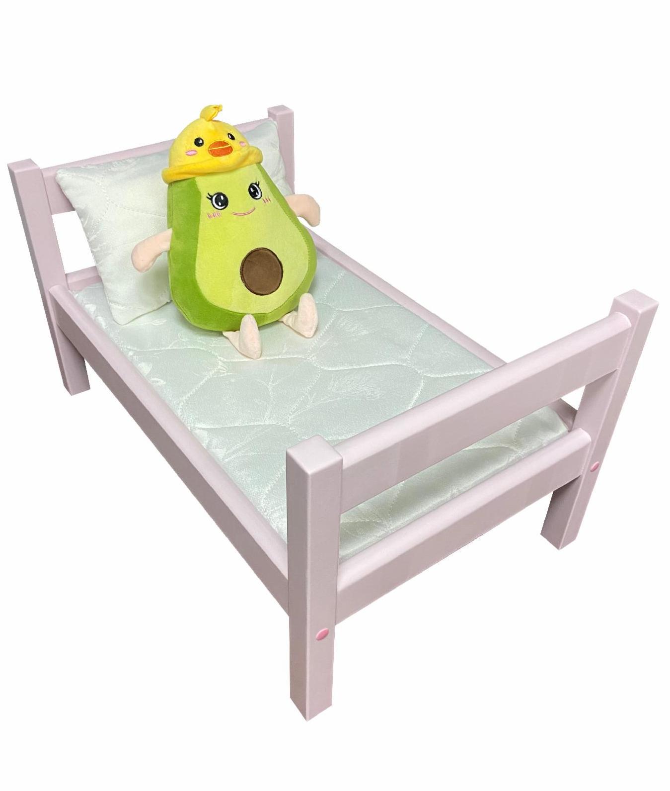Кроватка для куклы деревянная Скиф ЛДЛ-1 Зефирка (24053729) - фото 3