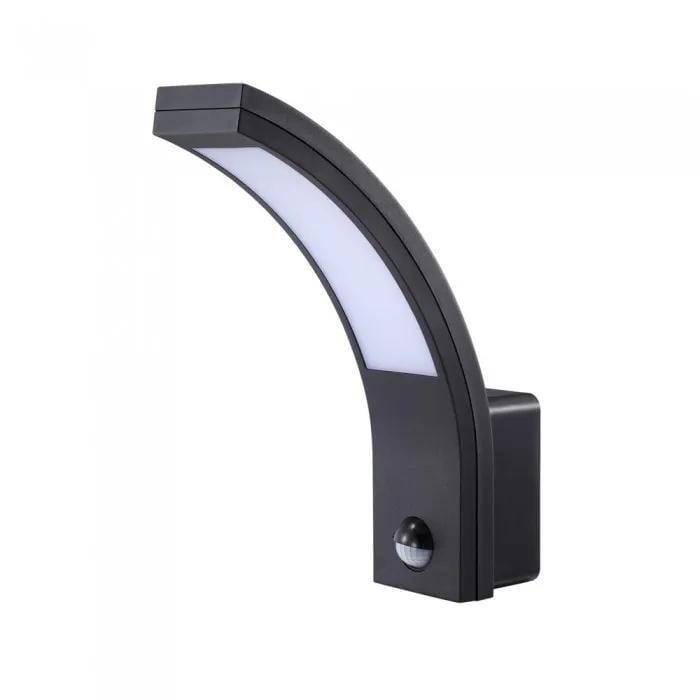 LED-светильник фасадный с датчиком движения Velmax V-WLS-15 10W 4000K 900 Lm IP54 Черный (28688673)