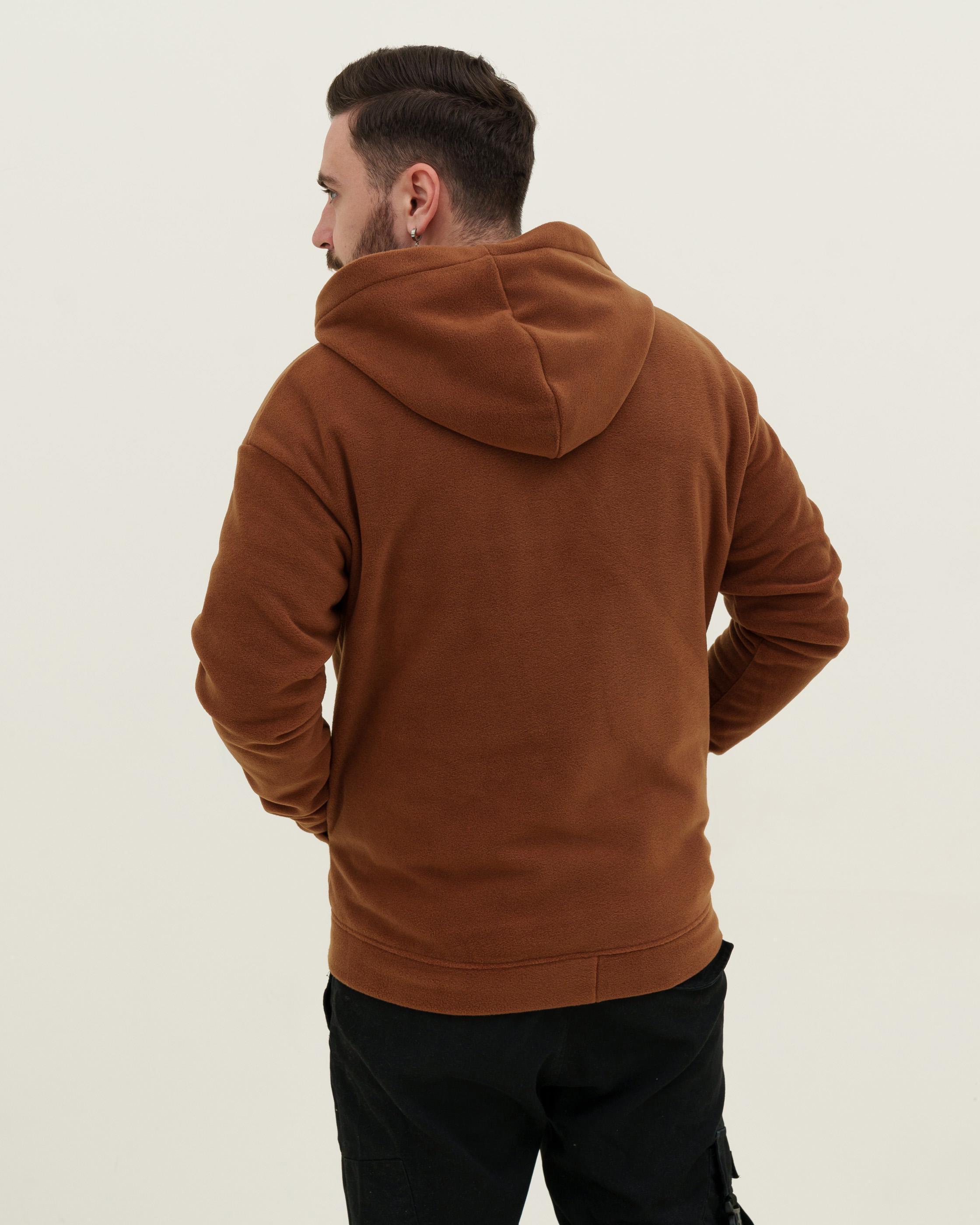 Балахон теплый Red and Dog Oversize Polar S Brown - фото 3 Балахон теплый Red and Dog Oversize Polar S Brown - фото 3