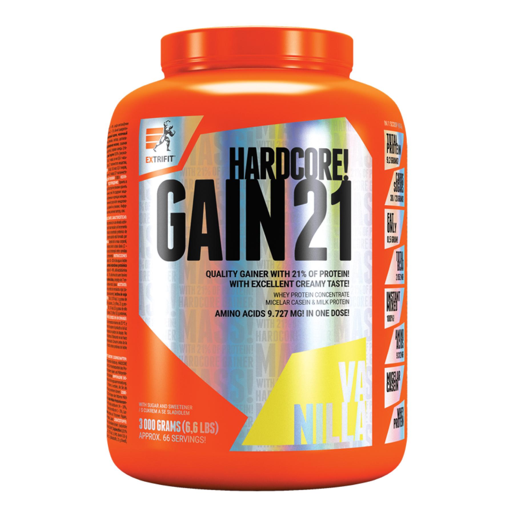 Гейнер Hardcore Gain21 3000 г Vanilla (100-75-7583358-20)