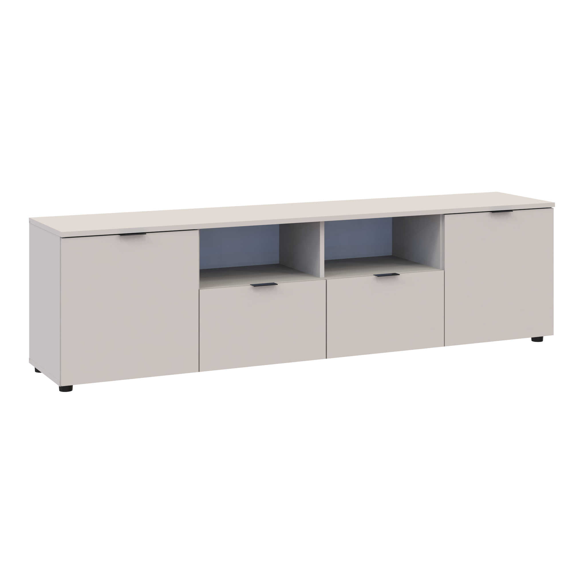 Тумба під ТВ Doros Рон 4 180х38х50 см Кашемір (DRS-011455) - фото 3 Тумба під ТВ Doros Рон 4 180х38х50 см Кашемір (DRS-011455) - фото 3