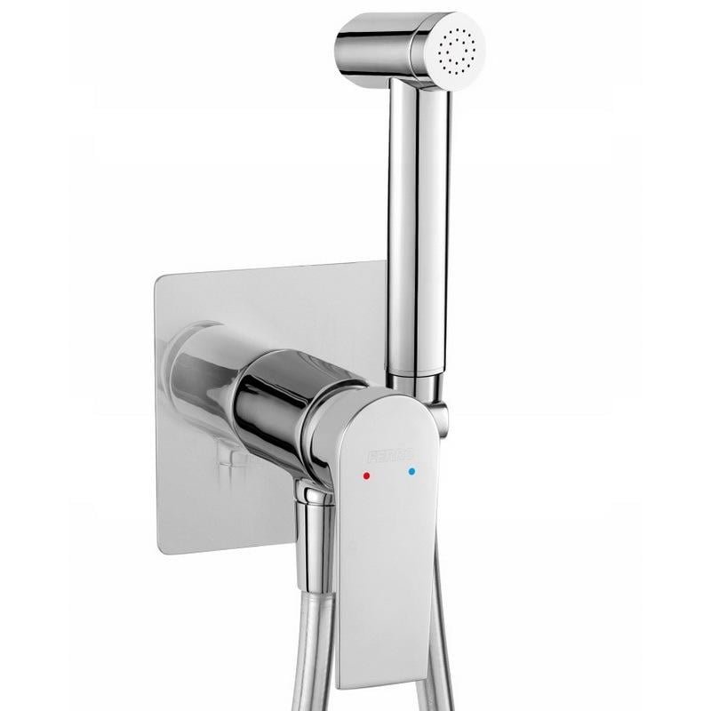 Смеситель для гигиенического душа Ferro Algeo Square скрыт BAQ66P Хром (217266)