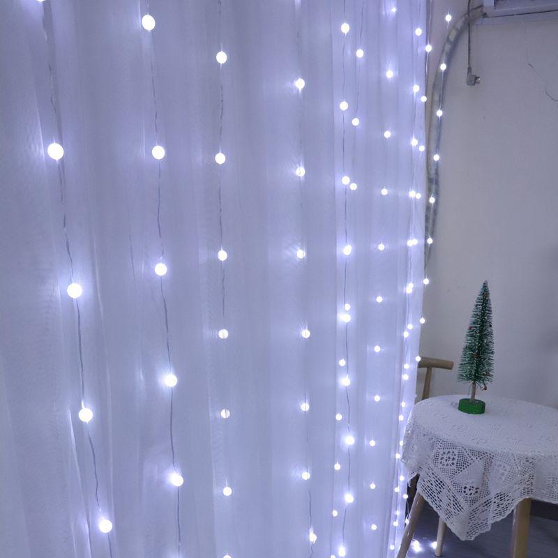 Гирлянда Водопад 270 LED 560 L 3х3 м Белый (1733051W) Гирлянда Водопад 270 LED 560 L 3х3 м Белый (1733051W)