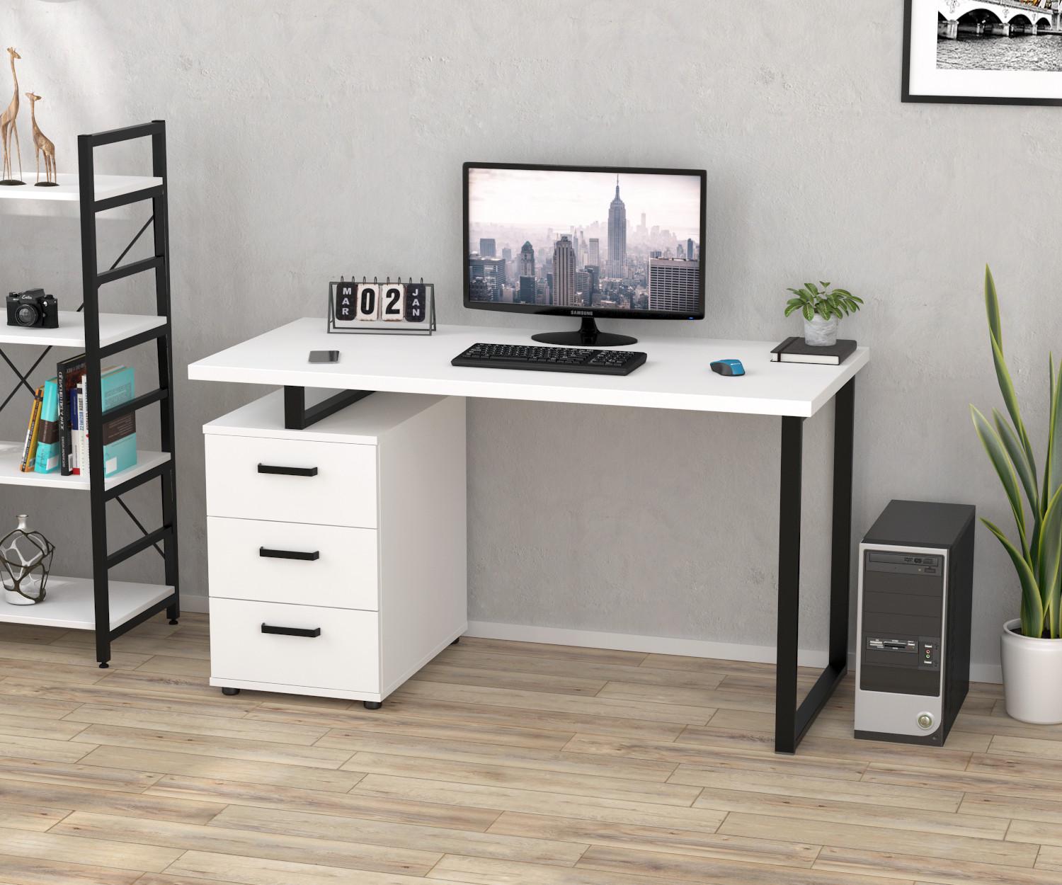 Письмовий стіл Loft design L-27 MAX Білий