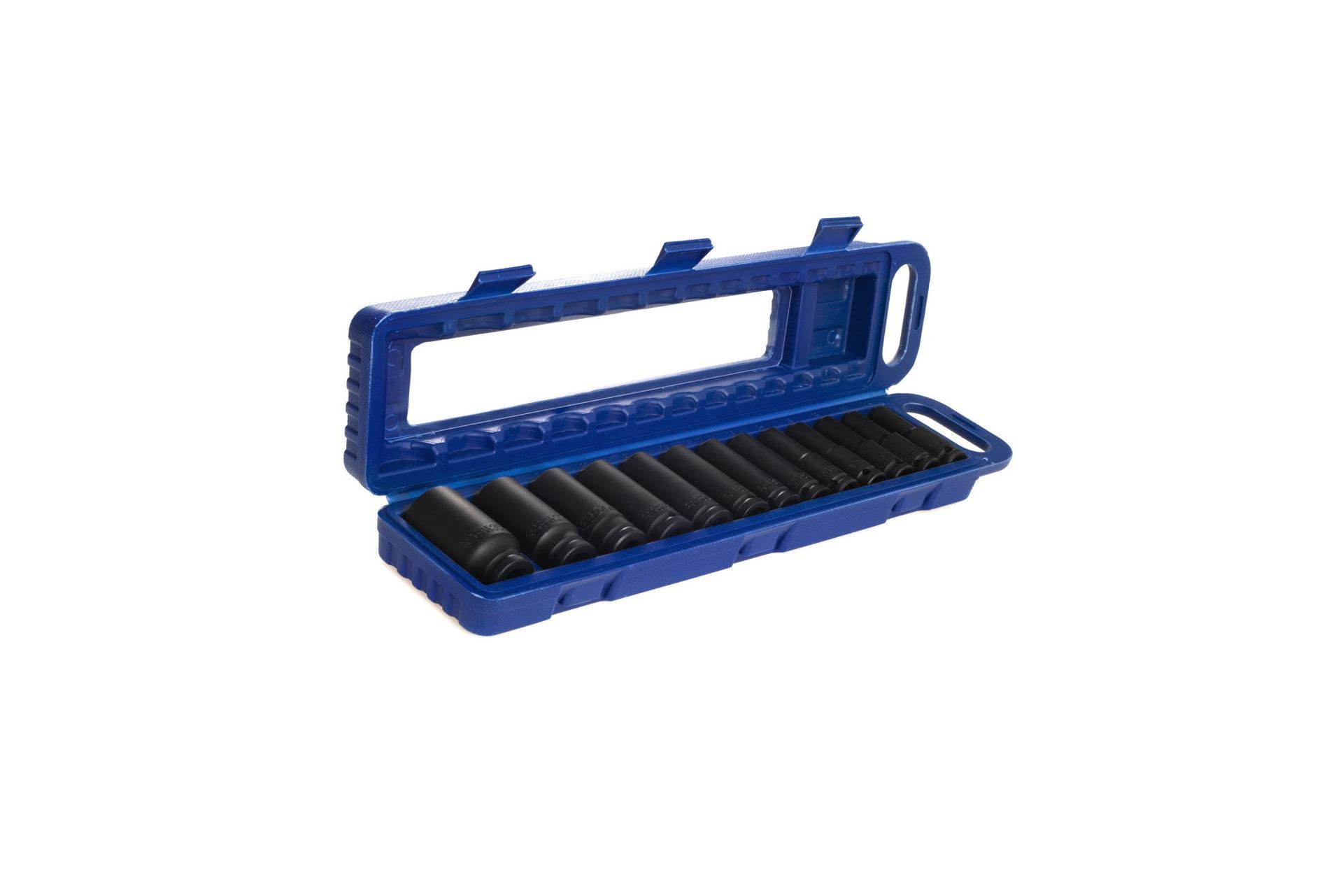 Набор головок шестигранных TAGRED ТА1255 ударные длинные 78 мм 1/2" 13 шт. (11518166)