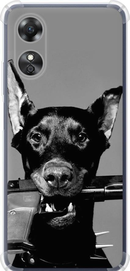 Чехол на Oppo A17 Доберман (2745sp-2954-42517)