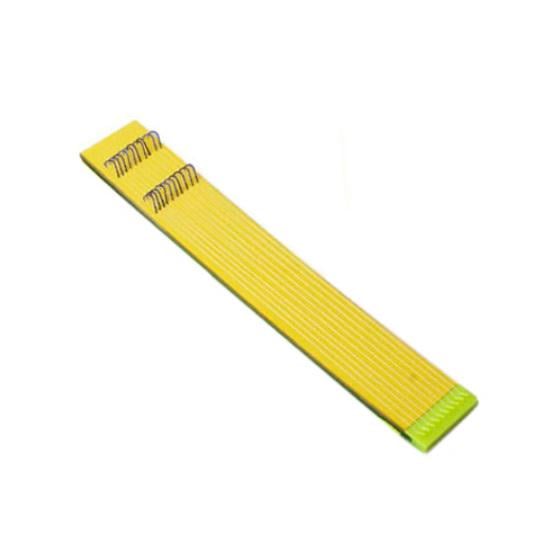 Комплект із 10 подвійних повідків із гачками №6 0,25 мм сталь (495421) - фото 1