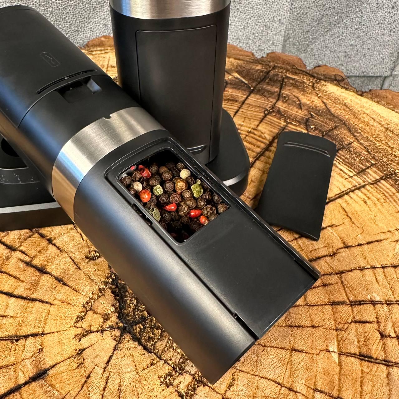 Млин для перцю та солі електричний акумуляторний - фото 6 Млин для перцю та солі електричний акумуляторний - фото 6