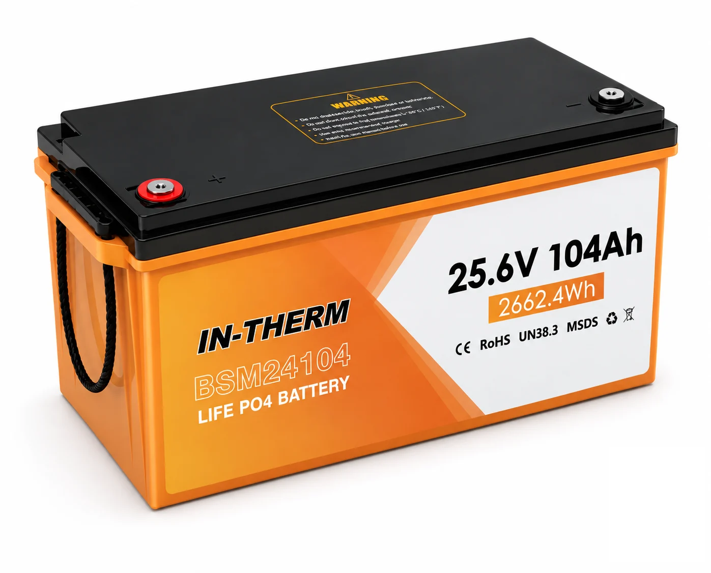 Аккумулятор In-Therm BLUESUN LiFePO4 Bluetooth 25,6 V 104 Ah 2662,4Wh (BSM24104)