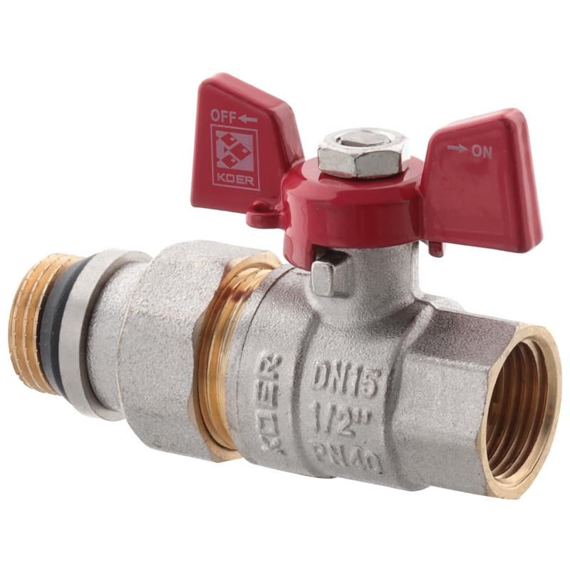 Кран с американкой KOER KR.227-G антипротекание 1/2" (KR0189)