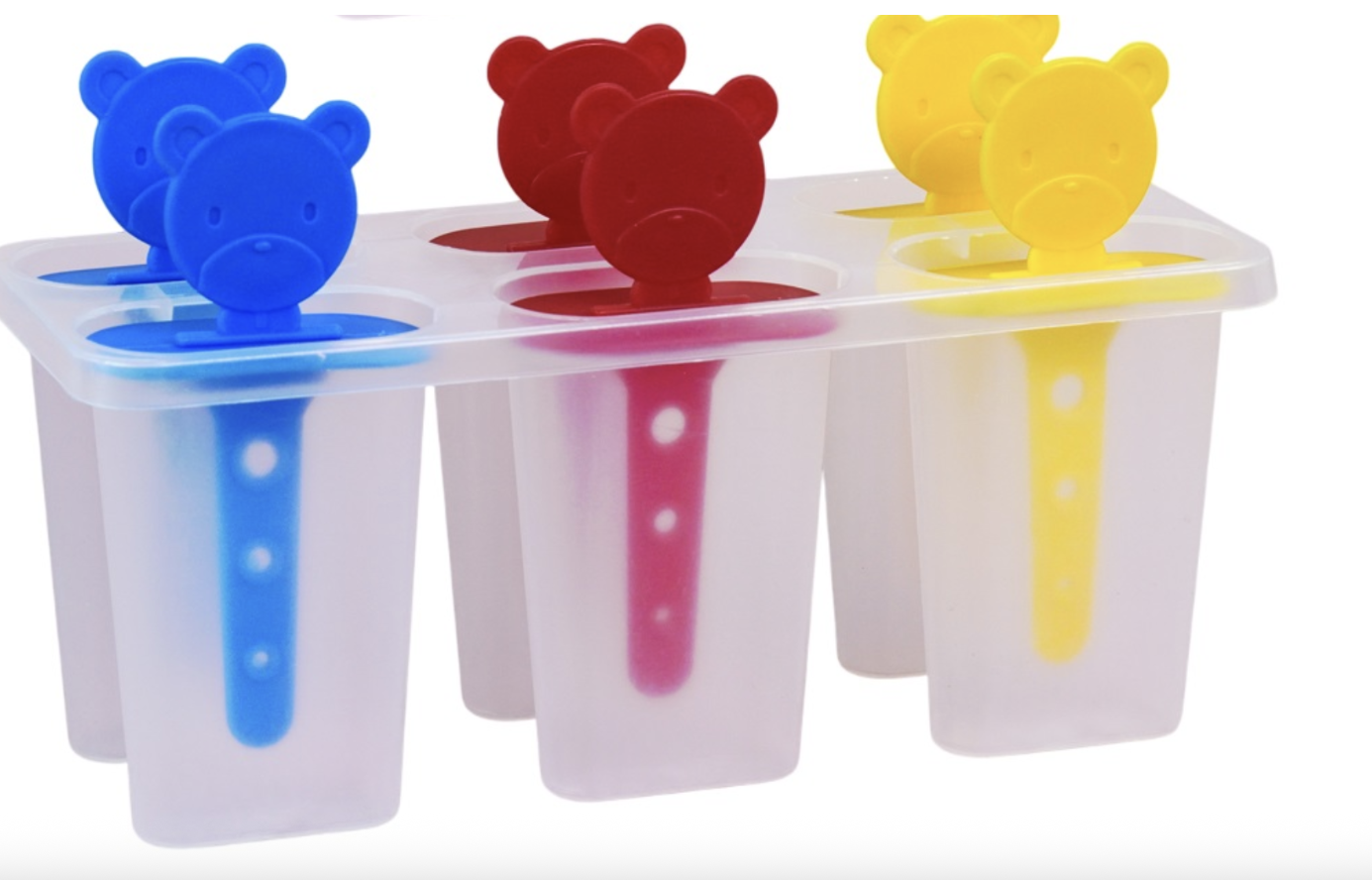 Формы для мороженого R92514 Мишка 6 шт. 20х11,5х8,5 см