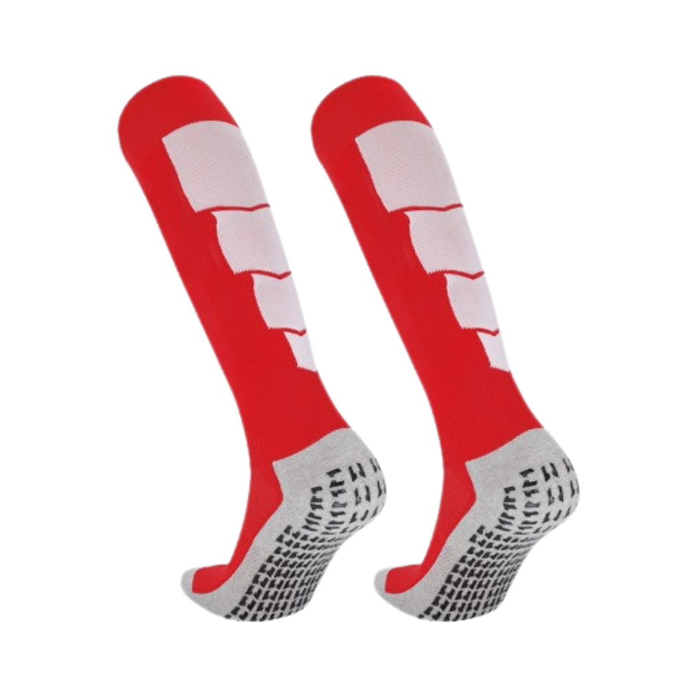 Гетри футбольні ігрові тренувальні спортивні з антиковзним покриттям L EU р. 42-45 Червоний - фото 5 Гетри футбольні ігрові тренувальні спортивні з антиковзним покриттям L EU р. 42-45 Червоний - фото 5