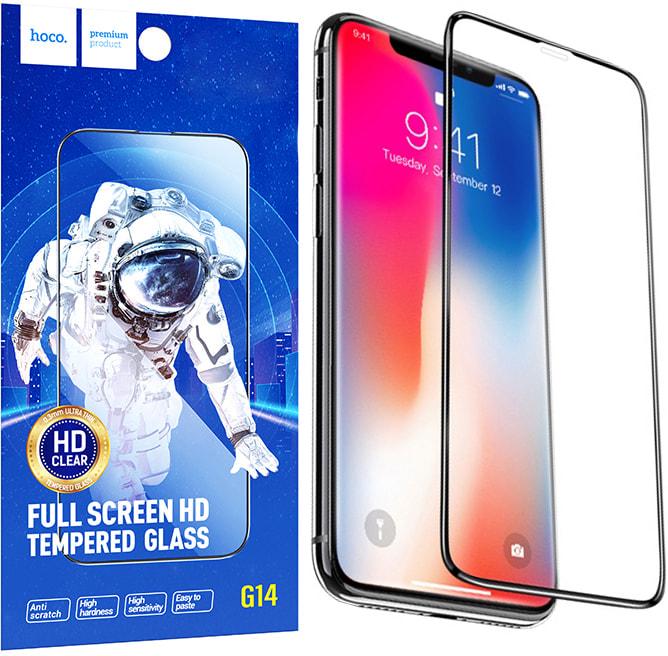 Захисне скло Hoco HD iPhone X/XS