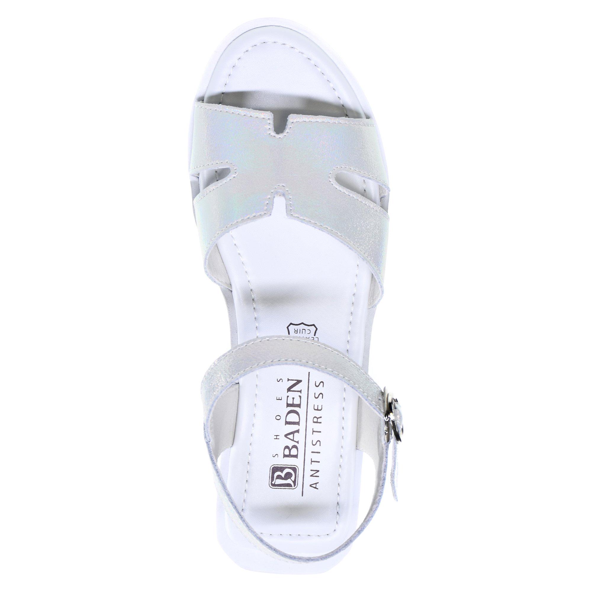 Сандалии женские Baden р. 36 Серебряный (060015-36) - фото 6 Сандалии женские Baden р. 36 Серебряный (060015-36) - фото 6