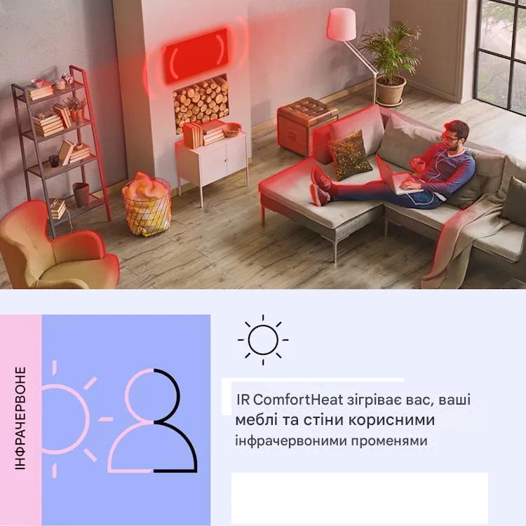 Инфракрасный обогреватель KLARSTEIN Wonderwall Air Art Black Sheet (10037922) - фото 6 Инфракрасный обогреватель KLARSTEIN Wonderwall Air Art Black Sheet (10037922) - фото 6