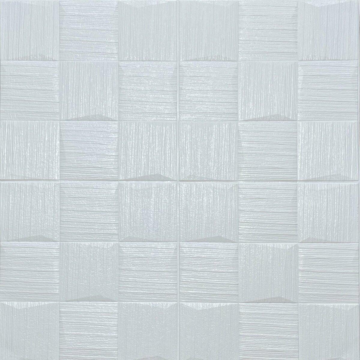 3D-панель самоклеящаяся декоративная настенно-потолочная 700x700x5 мм (3DPanda-0490)